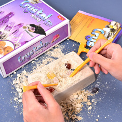 創意考古挖掘水晶套裝DIY益智玩具探索保障盲盒學生獎品畢業禮物