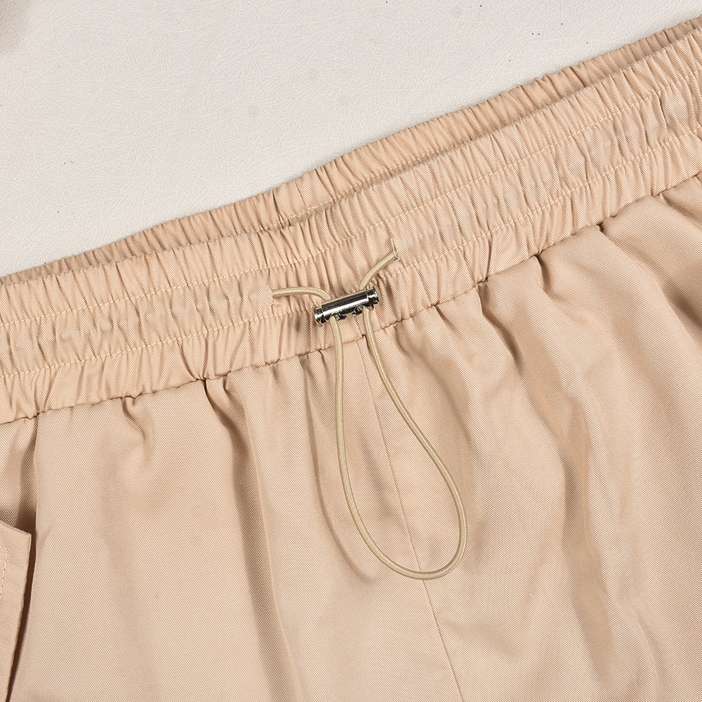 Spaghetti Straps Corset Niche Cropped Outfit Ankle Tied Trousers Drawstring Two Piece Set for Women