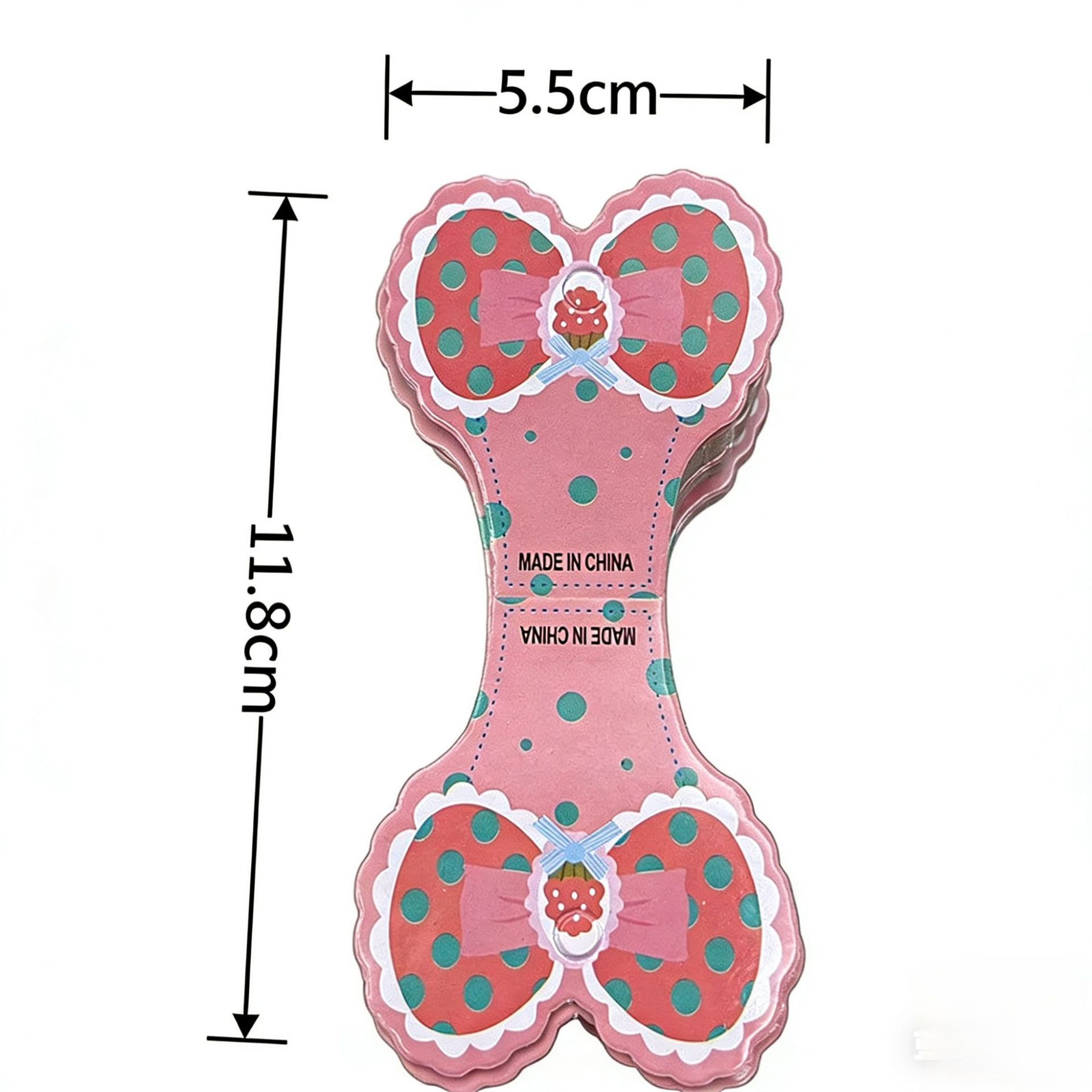 Tarjeta de embalaje de tarjeta plegable especial creativa tarjeta de cuerda de cabello infantil tarjeta de papel de anillo de intestino grueso tarjeta de cabeza de cuerda de papel joyas tarjeta de visualización