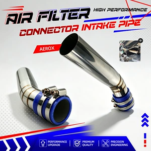 Yamaha Nvx155 V1 modifikasiya edilmiş paslanmayan polad qəbul borusu Aerox155 hava filtri borusu