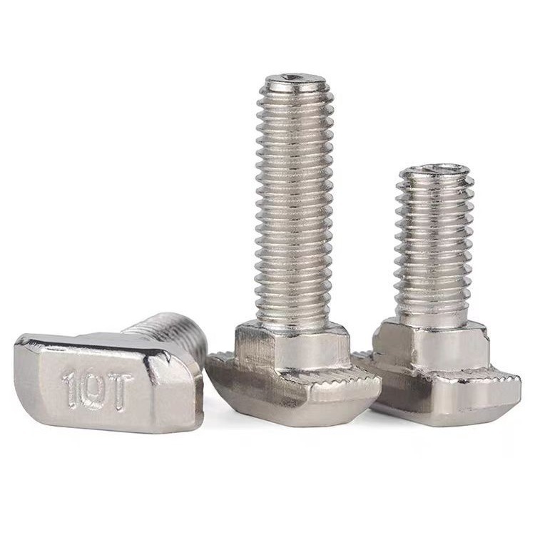 European standard T-shaped screw multi material T-shaped ship bolt M5M6M8 20/30/40/45 T-shaped screw