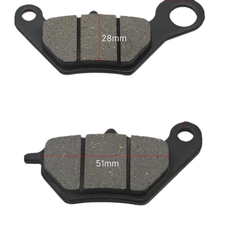 Coche eléctrico pequeño F150 disco freno placa batería scooter corona aceite freno fricción freno bloque adecuado para yadiaima