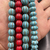 Accessory, turquoise red beads jade, abacus, handmade