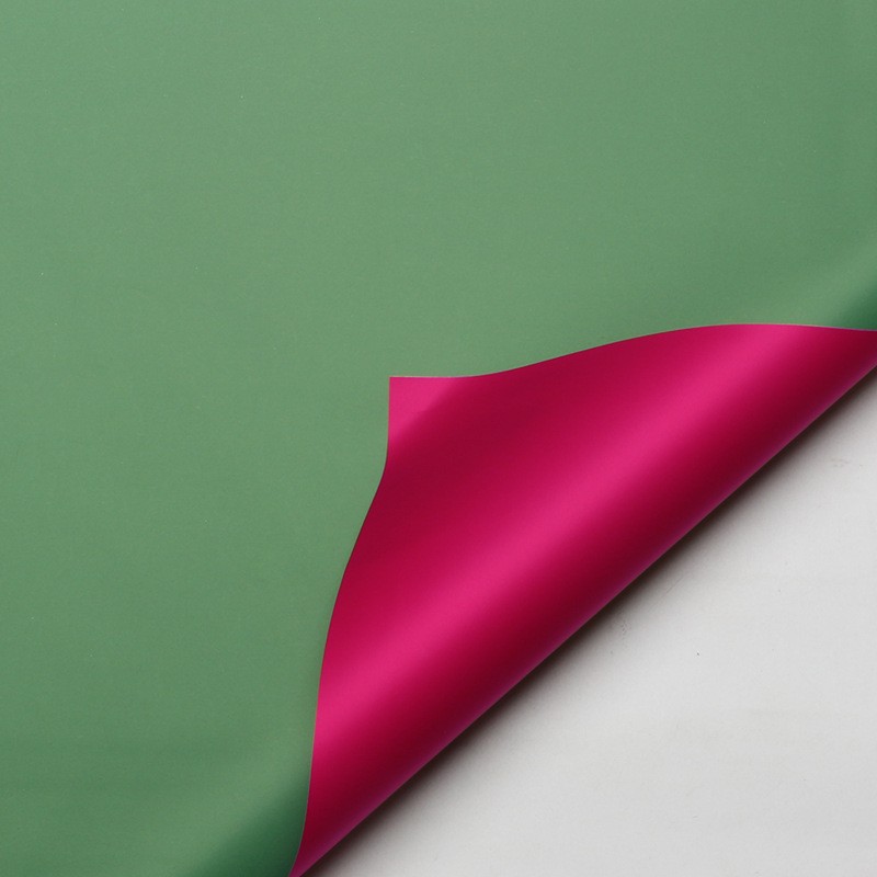 Ouya Paper Series Estilo coreano Primer amor Papel de color sólido Papel de embalaje de flores Ramo floristería Paquete de regalo floral Papel de flores