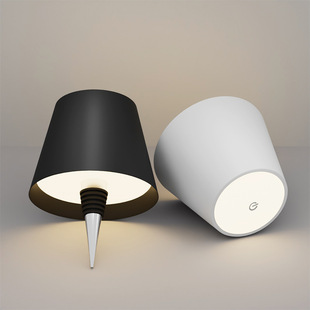 Cross-border LED Rechargeable Wine Table Lamp Restaurant Bar Bedside Atmosphere USB Simple Creative Touch Wine Bottle Table Lamp