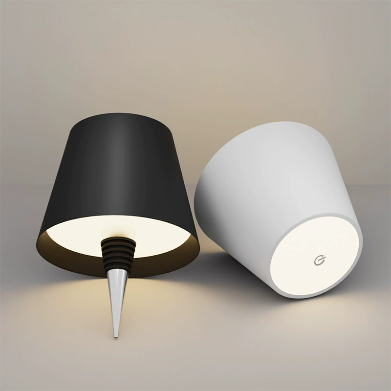 Трансграничная светодиодная перезаряжаемая настольная лампа для винного вина Бар Прикроватная атмосфера USB минималистичный креативный сенсорный настольная лампа для винных бутылок