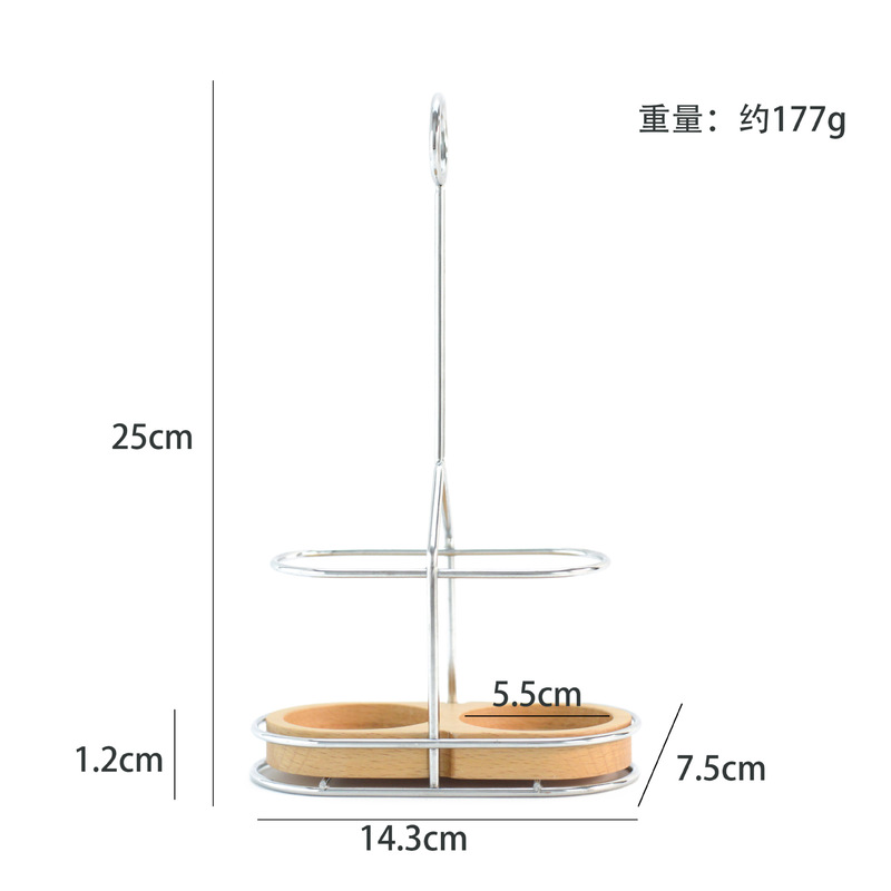 木胡椒研削ベース研磨器スタンドアカシア木アクリルハンドル底パッド研磨器ベース|undefined