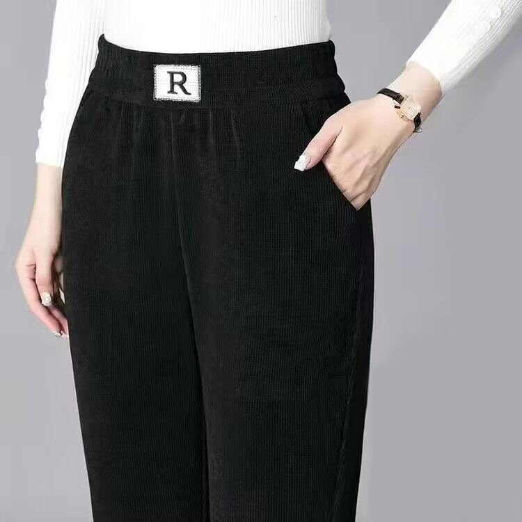 R 라벨 [벨벳 없음] - 블랙