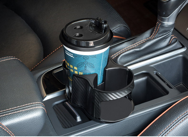 Yac Car Cup Holder Expansion Divider Car Cup Holder Limiter Car Beverage Holder Storage and Fixing Base