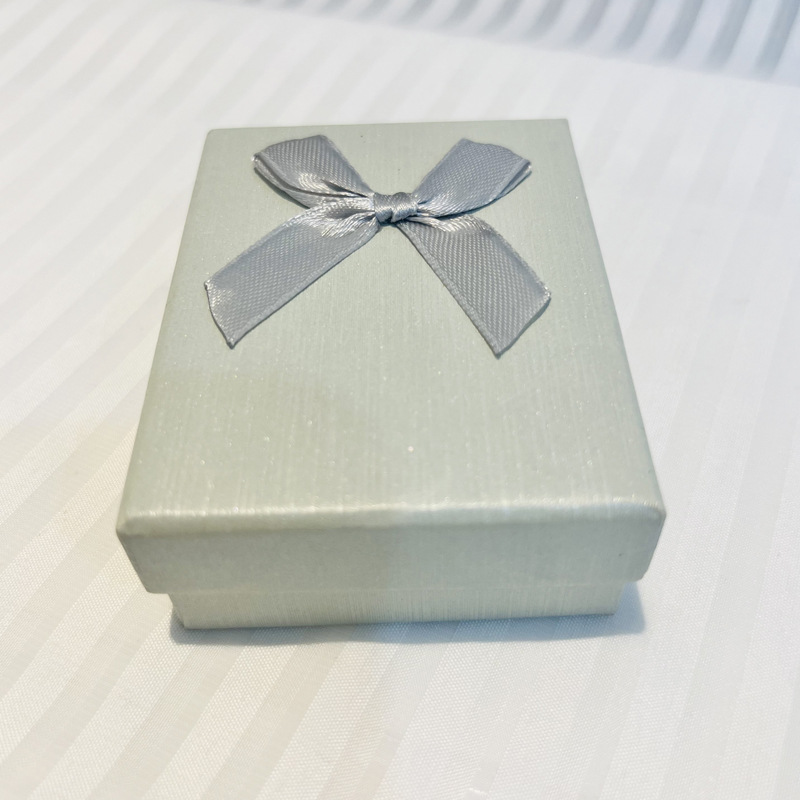 Caja de regalo de arco hermosa cubierta de cielo caja de regalo de joyería caja de embalaje de anillo caja de regalo de cumpleaños caja de regalo de día de San Valentín
