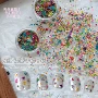新款跨境蕾丝美甲饰品