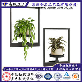 跨境植物架花架壁挂式花盆室内室外花架墙壁装饰花卉展示架置物架
