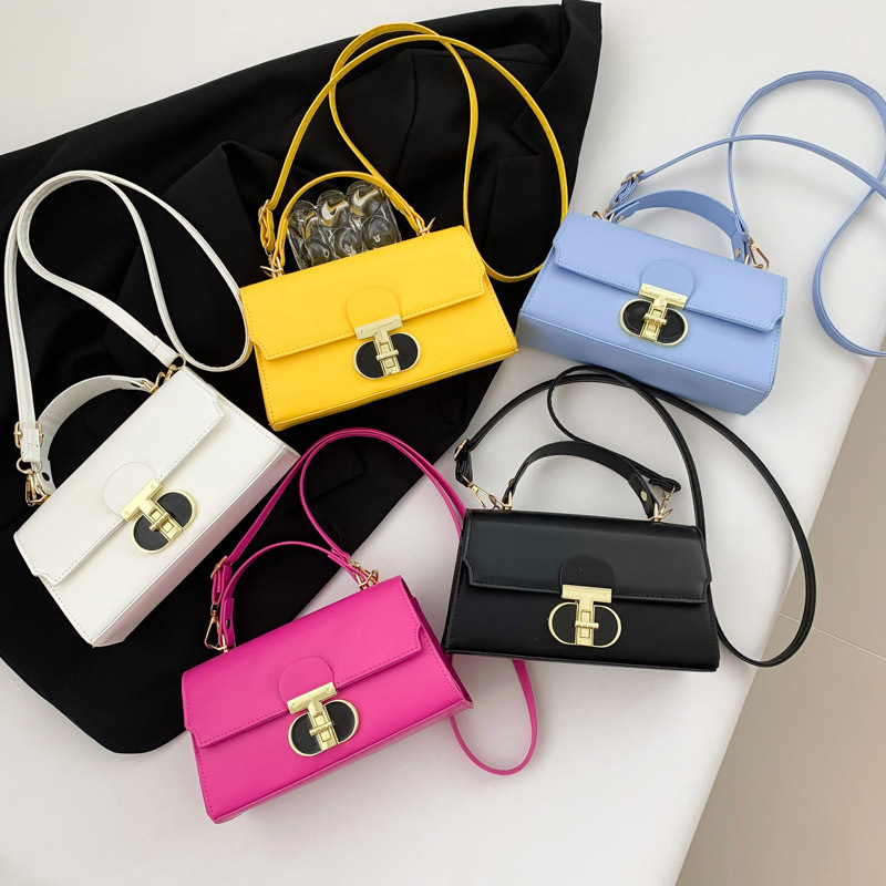 手提凱莉小方包包女包2024新款時尚單肩包跨境外貿大量代發斜挎包