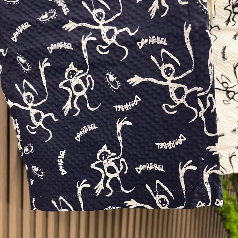 Men's Clothing Men's Fashion Printed Casual Trousers Quick Drying Summer Shorts Trendy Beach Pants For Youth For Formal & Casual_viptrois.com