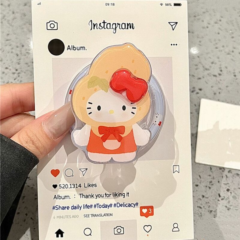 新しい漫画のかわいいシェイクマグネットホルダー携帯電話エアバッグデスクトップ強力な吸着に適しています|undefined
