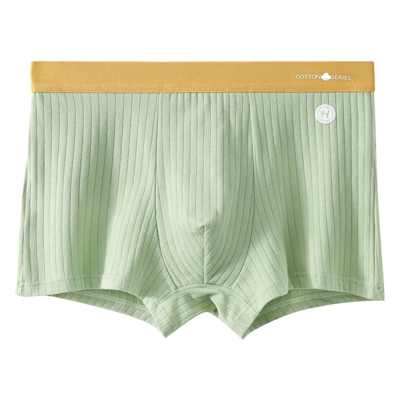 Ropa interior de los hombres puro algodón antibacteriano Boxer shorts hombres deportes transpirable juventud Boxer shorts cabeza niños ropa interior