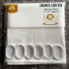 Puritic shower curtain rice color