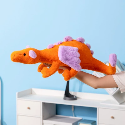 Dragon Doll Fun Jellycat: Oyuncaq yastıqlar - new-orange-persimmon-dragon-60cm03kg