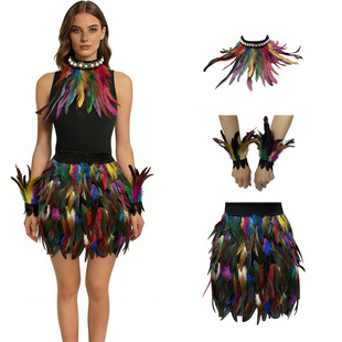 �W�����N�Ɍ��������Ů����Ұ�T���ɫ��ë�o����ȹ���b