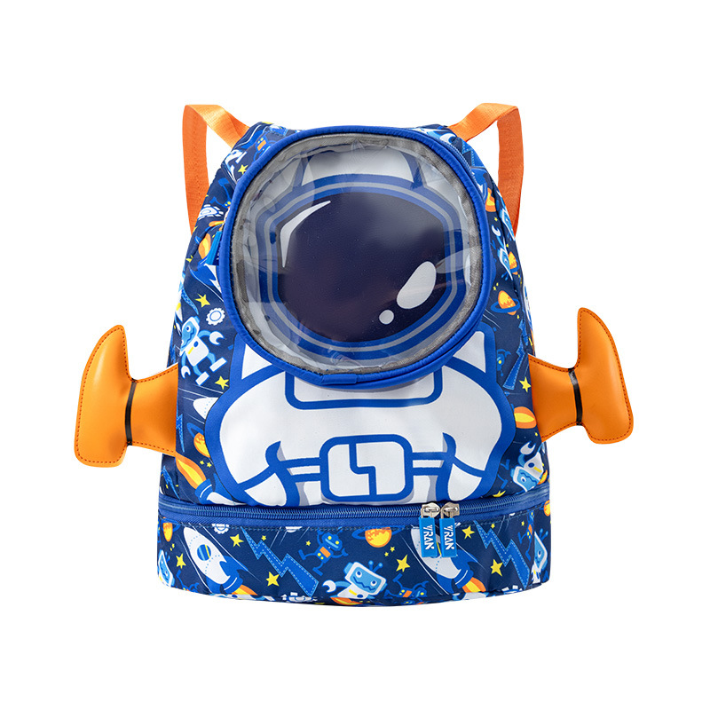 Nueva bolsa de playa para niños animación de dibujos animados bolsas de natación para hombres y mujeres lindas mochila para bebés de caballo