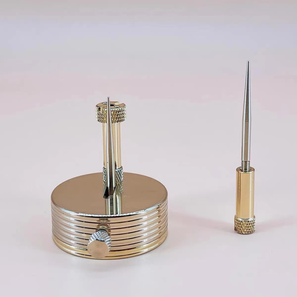 修表工具 多功能摆轮支架 手表机芯全摆游丝修理底座 调砝码快慢