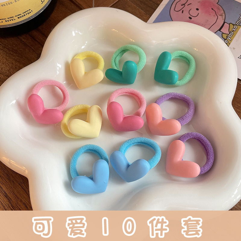 Banda de pelo del bebé accesorios para el cabello de los niños mini linda chica de dibujos animados no duele el pelo cuerda de pelo corbata de bebé Choo pequeña banda de goma