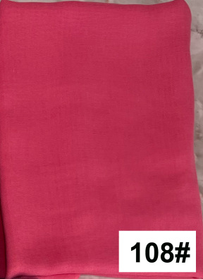 外国貿易の人気が高いマレーの純色の人綿のスカーフの単色の薄いモデルのモーダルの通気性のマフラー