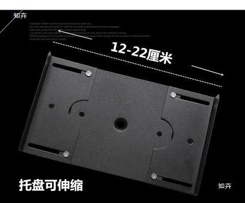Universal Home Theater Audio Rack, Speaker Stand, Wall-Mounted Bookshelf, Adjustable Surround Stand, Computer Default