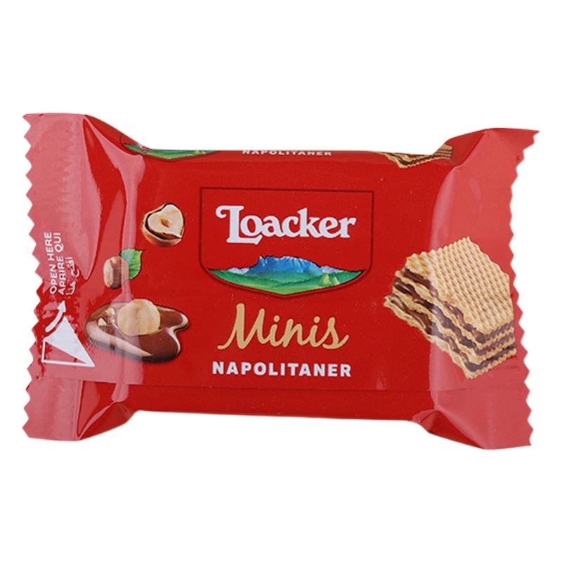 【Новинка】Набор конфет Loacker 10г, итальянские импортные вафли, подарочный набор для свадьбы