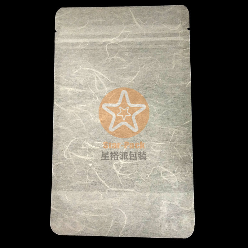 潮流好货推荐高档新材料云龙蚕丝棉纸茶包自封袋 日本茶叶棉纸袋