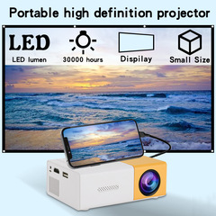 プロジェクターyg 300 hdミニLED家庭用プロジェクター携帯電話マイクロ携帯型プロジェクターの起爆金が国境を越えた