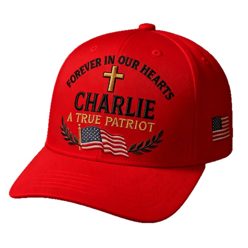2025跨境Charlie Memorial Cap For the True Patriots厂家批发|undefined