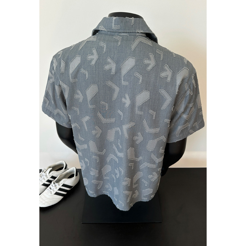 2026 Summer New Arrival Hong Kong Oversized American Style Unique Short Sleeve Shirt M-5X HC26217-TeP30_voghion.com