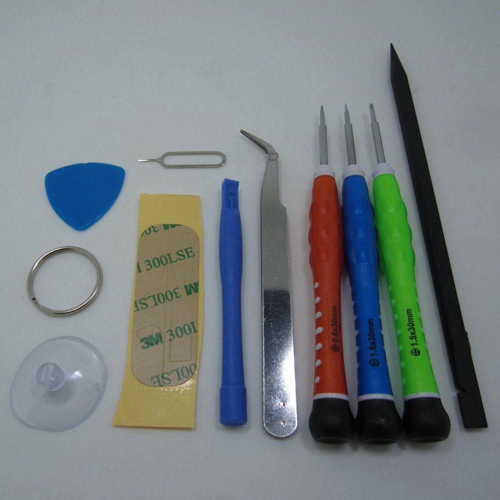 iphone苹果维修工具10件螺丝刀套装  拆卸手机电池换屏幕工具撬棒