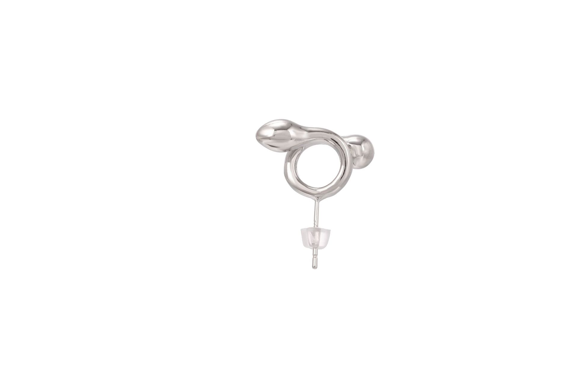 Daily Occasion 1 Pair Lady Geometric Alloy Metal Unisex Ear Studs