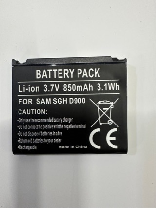 适用于 三星D900 R500 M520 E488 E498 E690 E780 AB503442CU电池