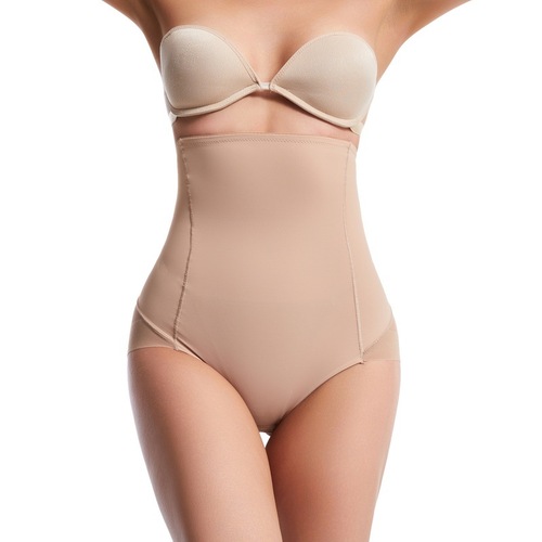 Cross-border body-shaping underwear for women, high-waisted, powerful tummy-controlling waistband, open crotch, double-layer tummy-controlling pants, postpartum tummy-controlling butt-lifting pants
