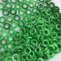 翡翠乾青鉄龍生円環玉環散珠卸売りdiy玉アクセサリーマレー玉コイル