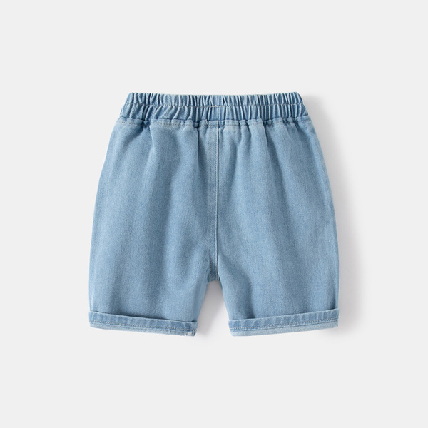Cartoon denim skirt for boys