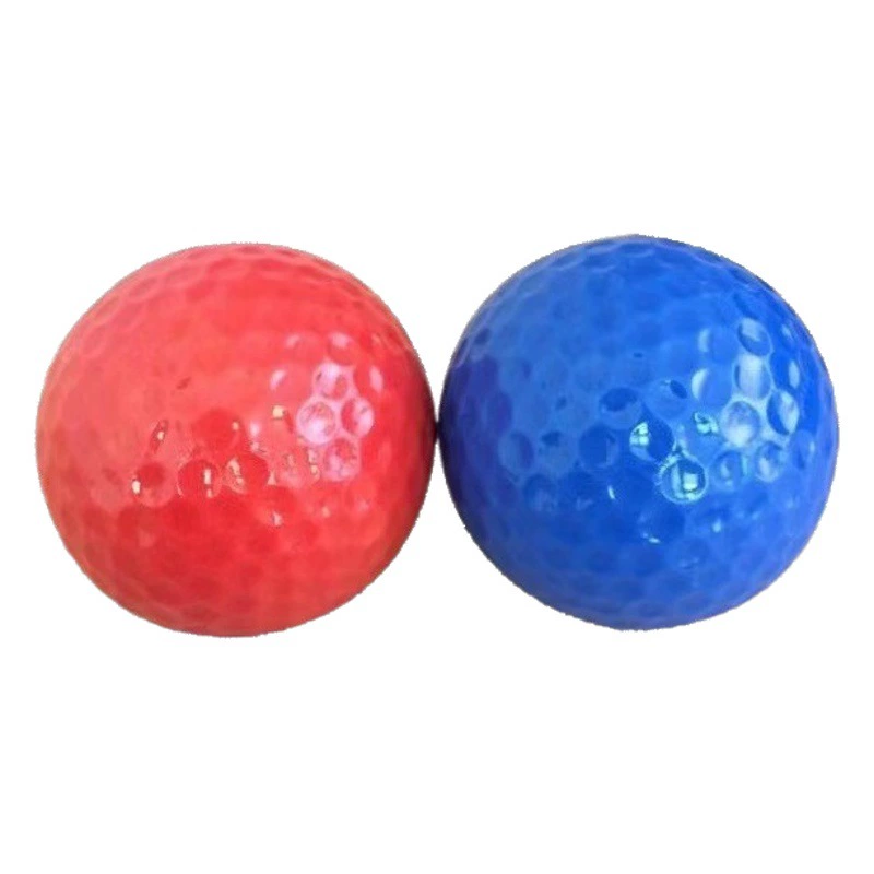 Производители производят двухслойный белый цвет гольф Крытый подарок мяч клюшка специальный гольф