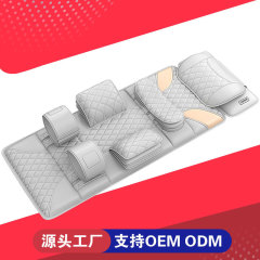 電気マッサージャー多機能全自動マッサージマット頚椎背中腰家庭用もみエアバッグマッサージマットレス