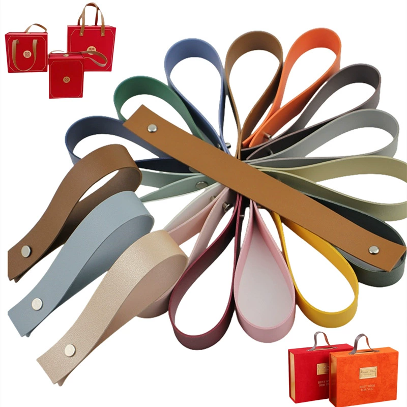 Ручка для сумки с пряжкой из ПВХ, кожаная ручка с цифровым принтом, коробка для сухофруктов, подарочная коробка, сумка-портфель с пряжкой для ремня.