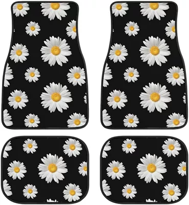 Avtomobil döşəmə paspasları, Easy to Clean Crystal Velvet - car-floor-mats-44-3344cm-two-piece-set