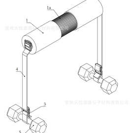 实用新型家用臀推垫臀推神器深蹲垫臀冲垫臀桥套装翘臀神器免杠铃