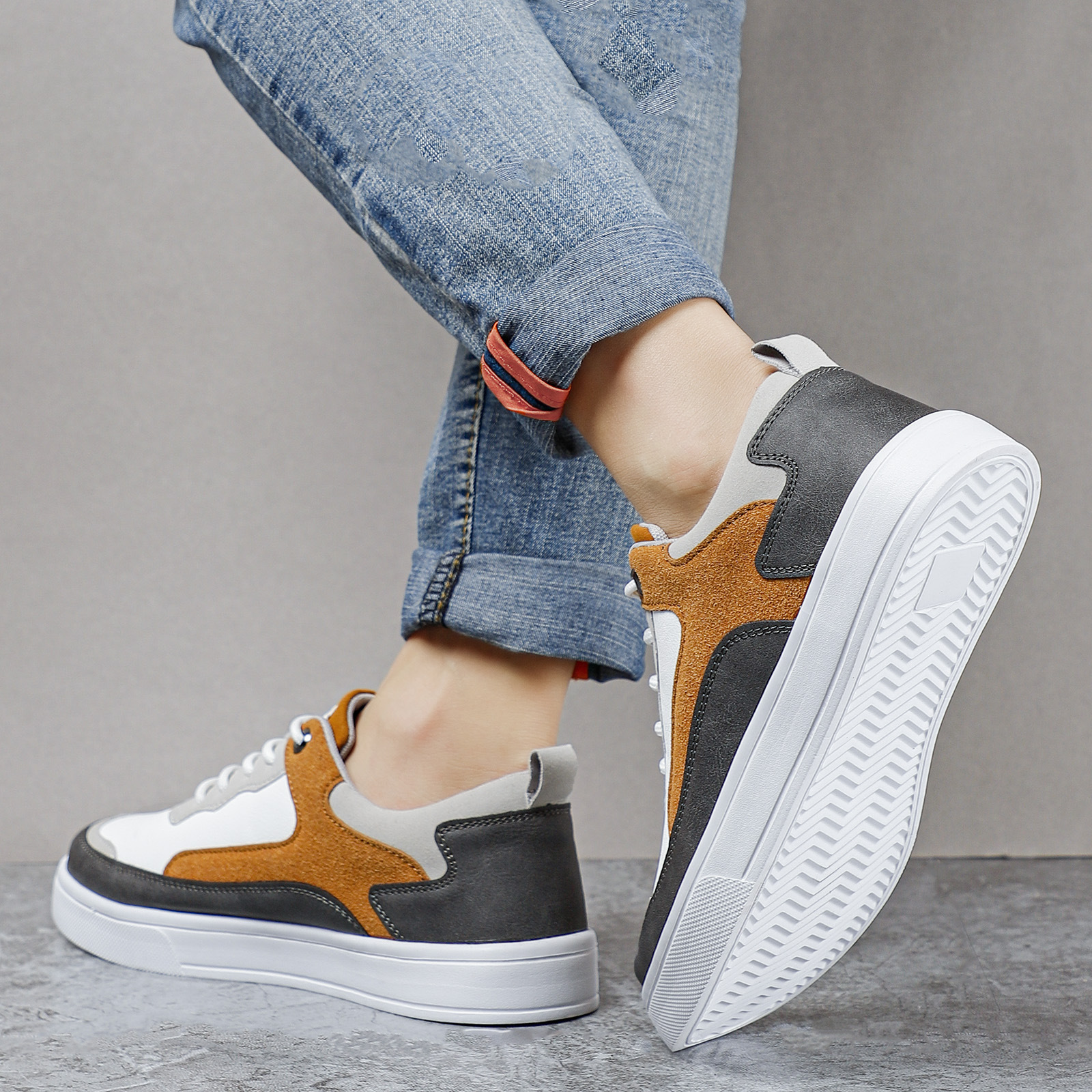 Herren Tennisschuhe Sportschuhe Sneakers Synthetische Stoßdämpfung Schuhwerk_voghion.com