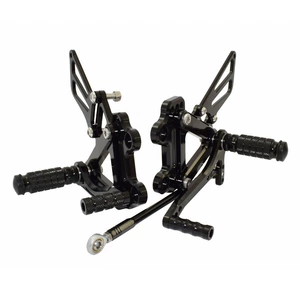Kawasaki ZX6R ZX9R 98-02 ZZR600 05-08 üçün dəyişdirilmiş qaldırılmış arxa pedal quraşdırması
