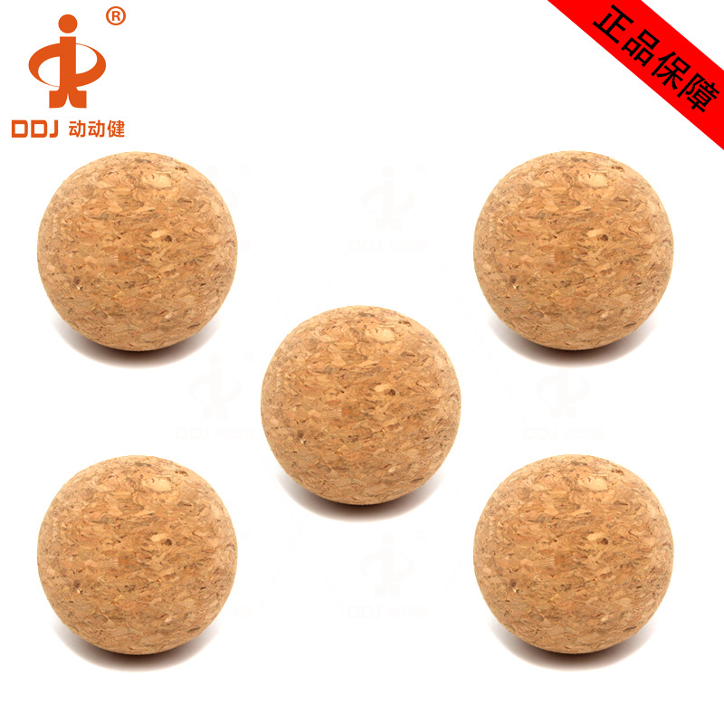 Deportes móvil ventas directas de la fábrica accesorios de fútbol de mesa 36mm bola de madera juego de escritorio niños Bola de corcho interactivo