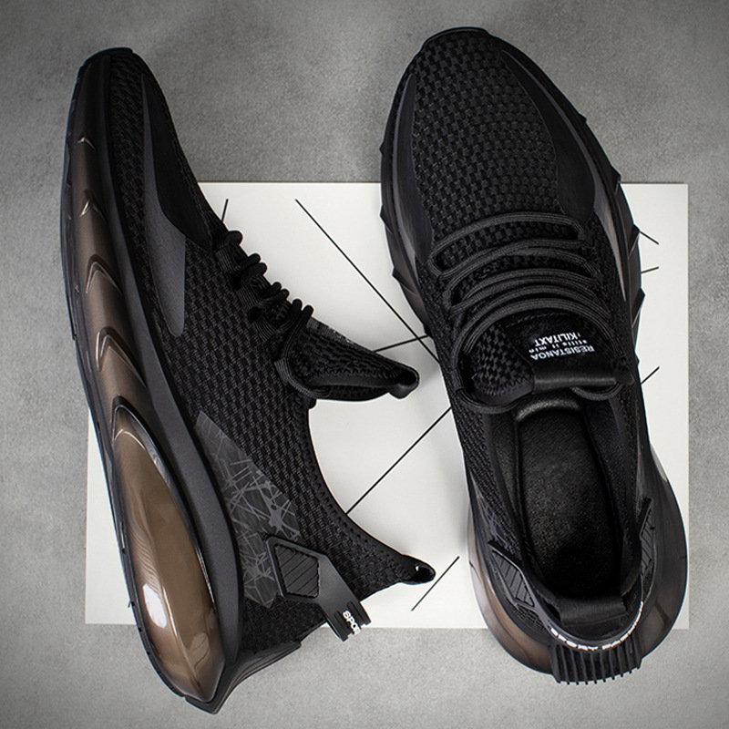 Cross-Border New Style Extra-Large Men's Shoes 45, Widened and Enlarged, 46 Large Size Trendy Men's Running Shoes, 47 Thick-Soled Casual Sports Shoes, 48