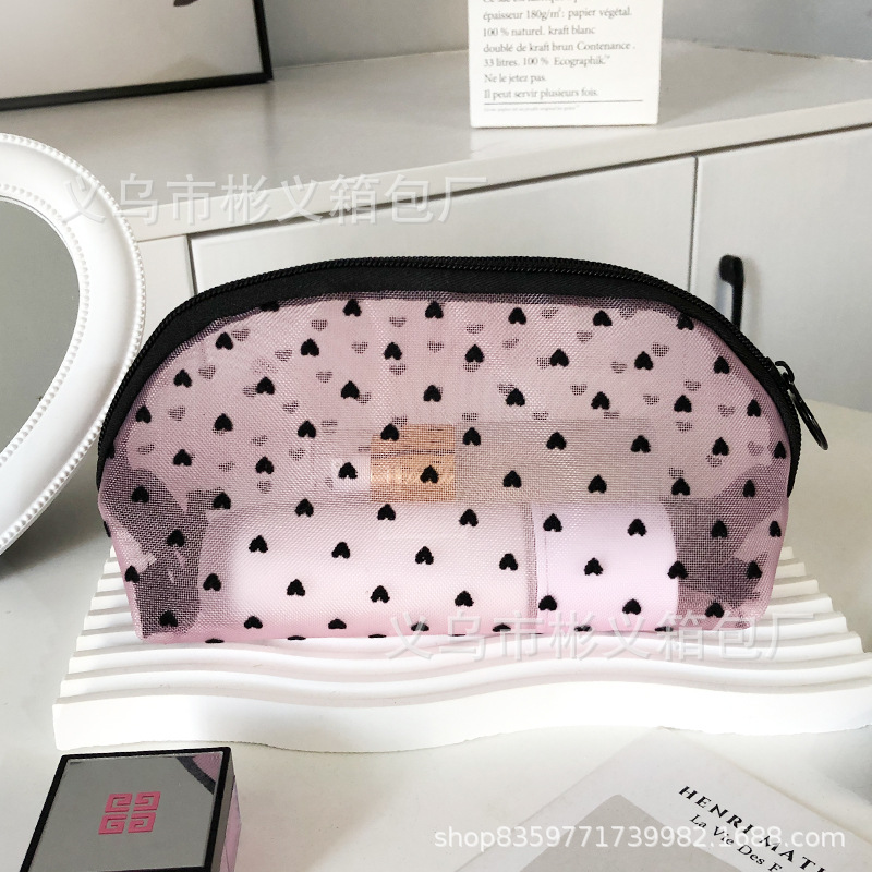 Pink seashell semicircle