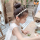Children's hairpin hairband girl's cute little flower non-slip toothed headband little girl's Korean Princess broken hair headdress